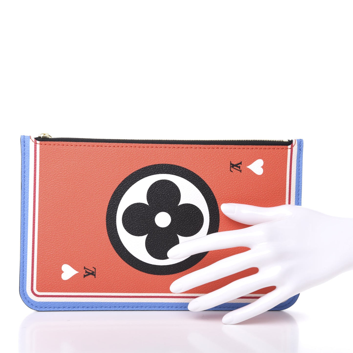 Game On Neverfull MM Pochette White