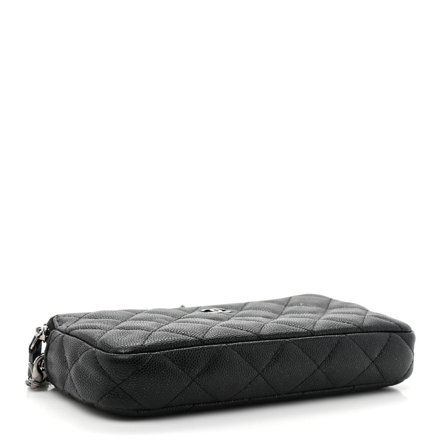 Chanel Caviar Quilted Small Clutch With Chain Black 4 of 12