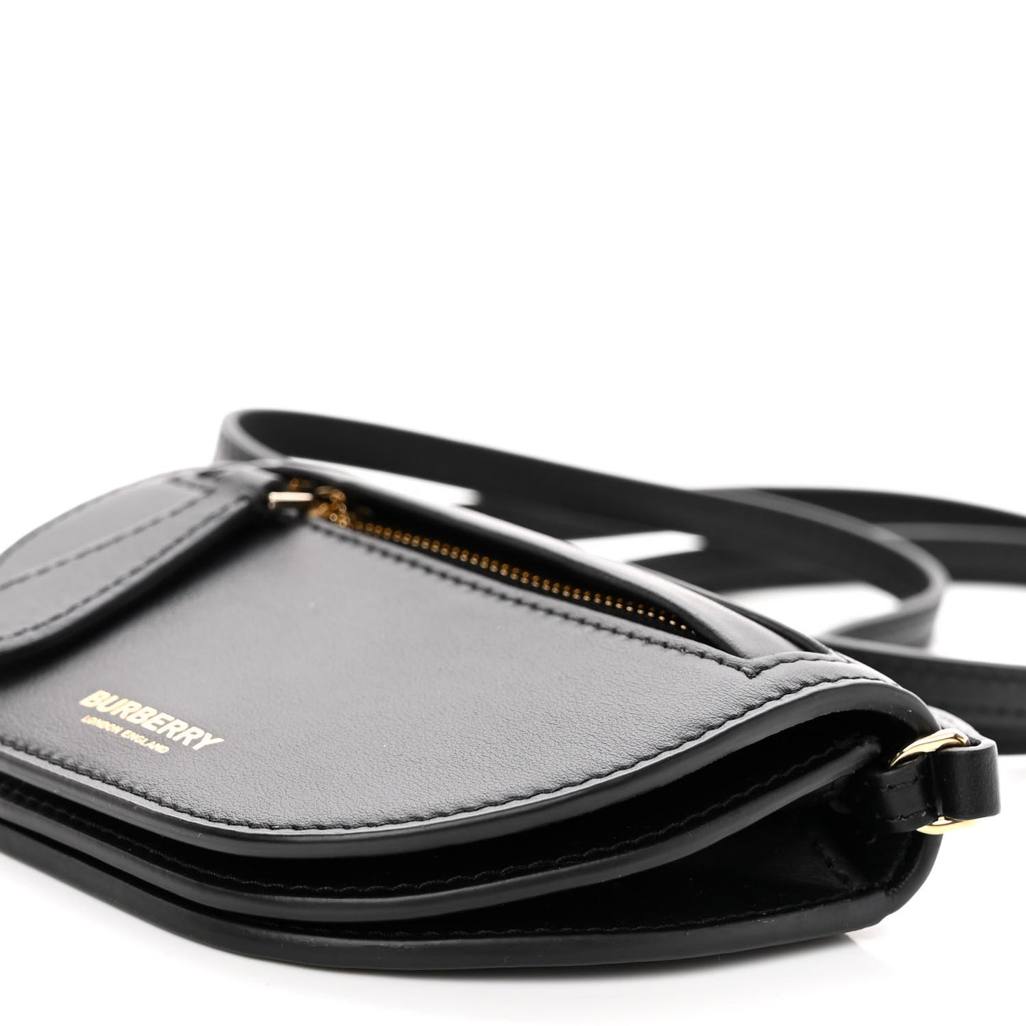 Calfskin Micro Olympia Card Case Black