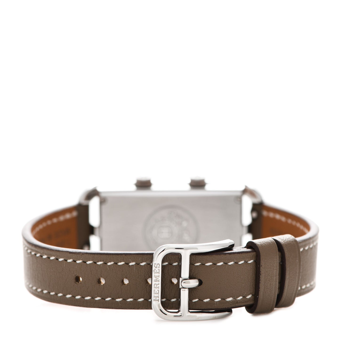 Stainless Steel Swift 22mm Nantucket Dual Time Quartz Watch Etoupe