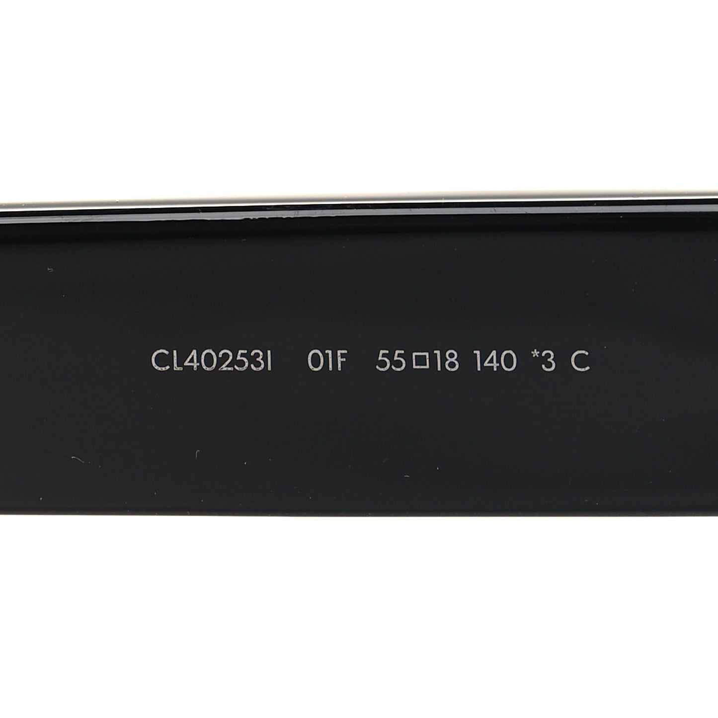Acetate Triomphe Sunglasses CL 40253I Black