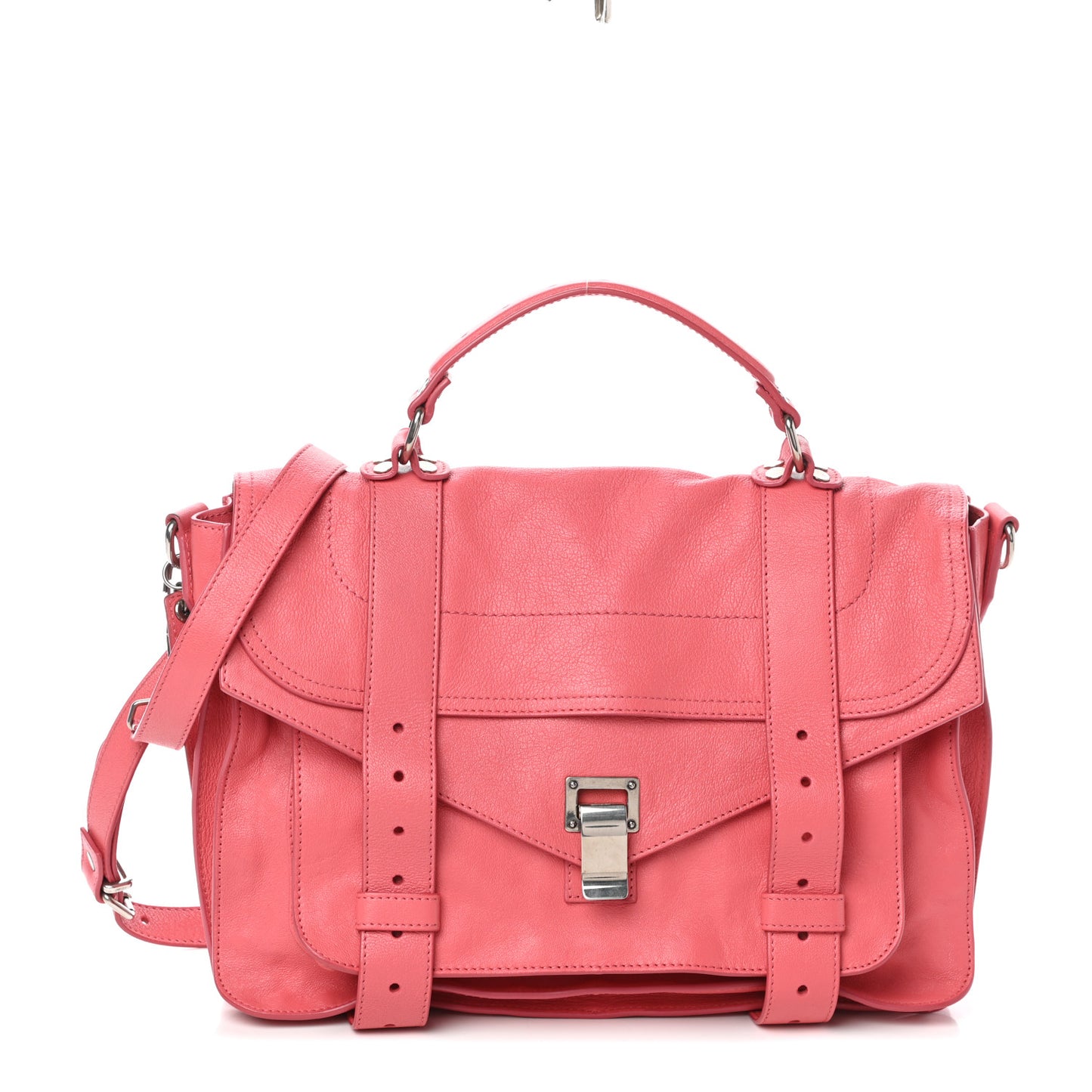 Lambskin Medium PS1 Satchel Hibiscus