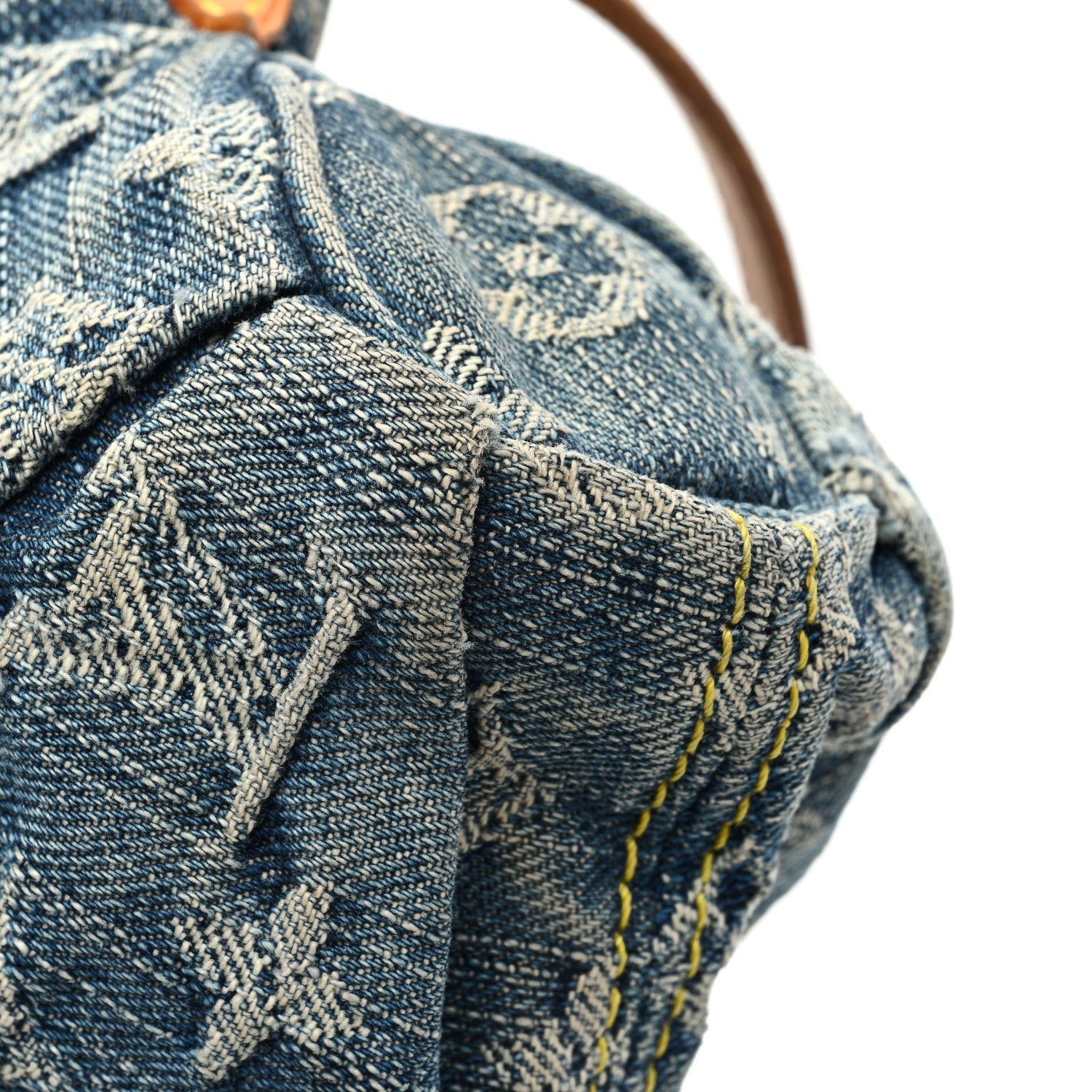 Louis Vuitton Monogram Denim Mini Pleaty Blue 13 of 17