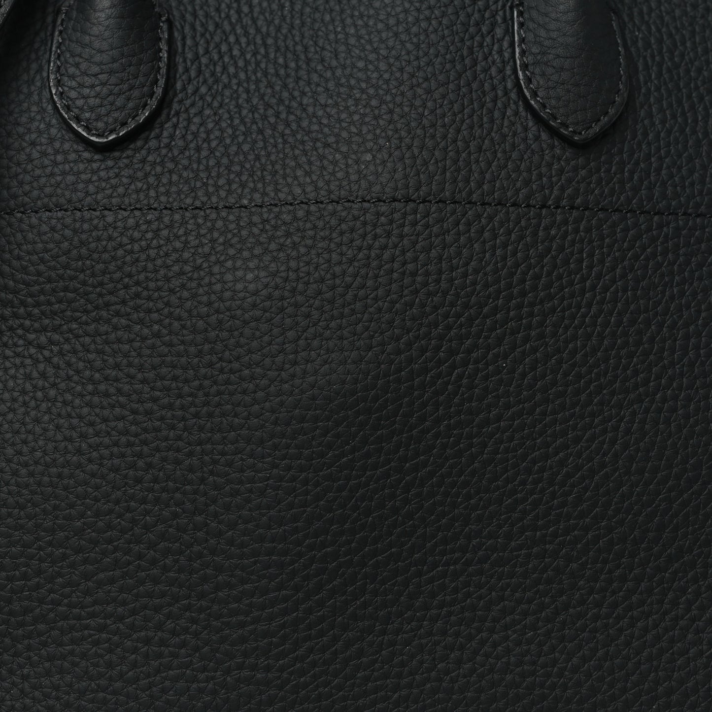 Matte Grained Calfskin Soft Margaux 12 Black