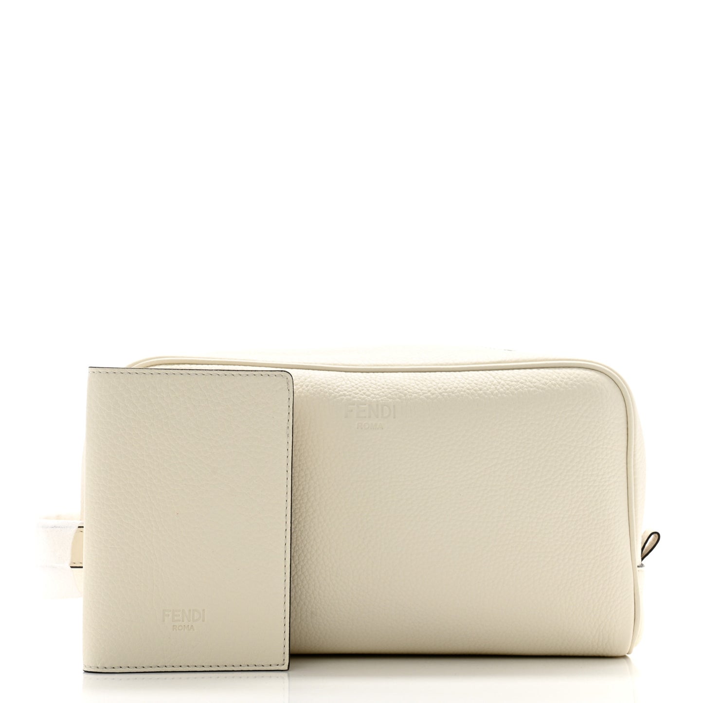 Cuoio Romano Travel Kit White