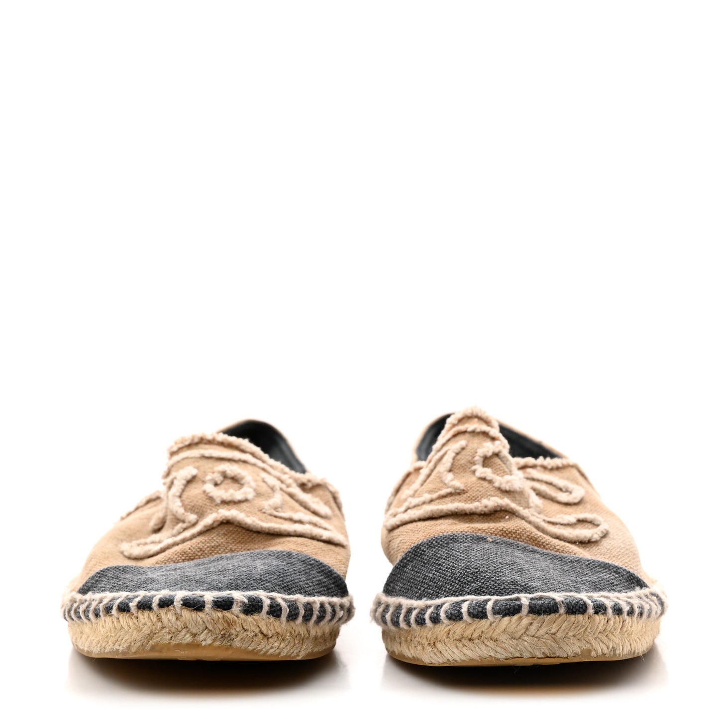 Canvas CC Espadrilles 39 Beige Black