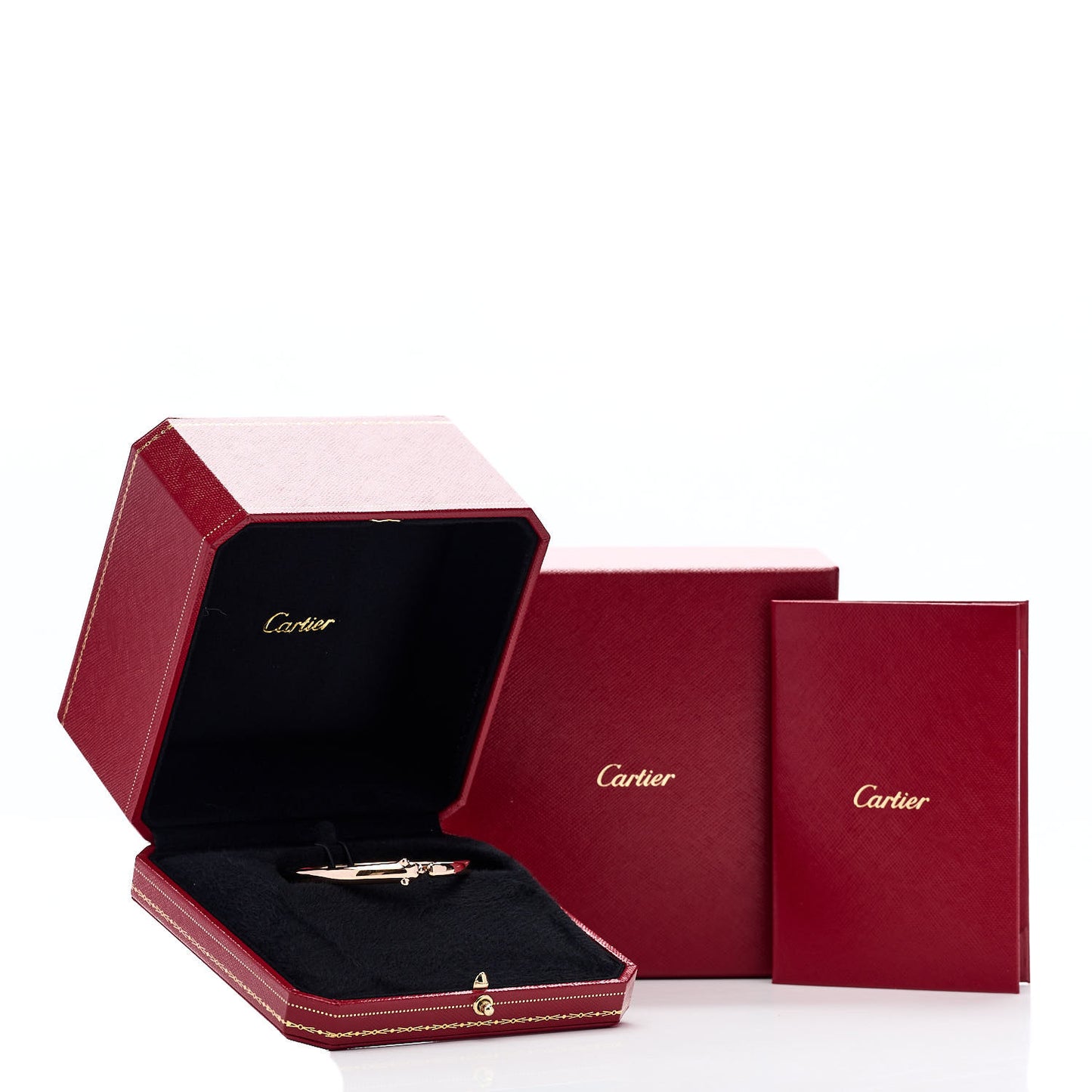 18K Pink Gold Tsavorite Black Onyx Panthere De Cartier Bracelet 16