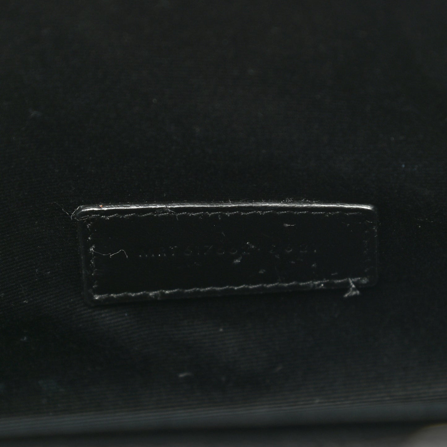 Grain De Poudre Matelasse Chevron Monogram Envelope Clutch Black