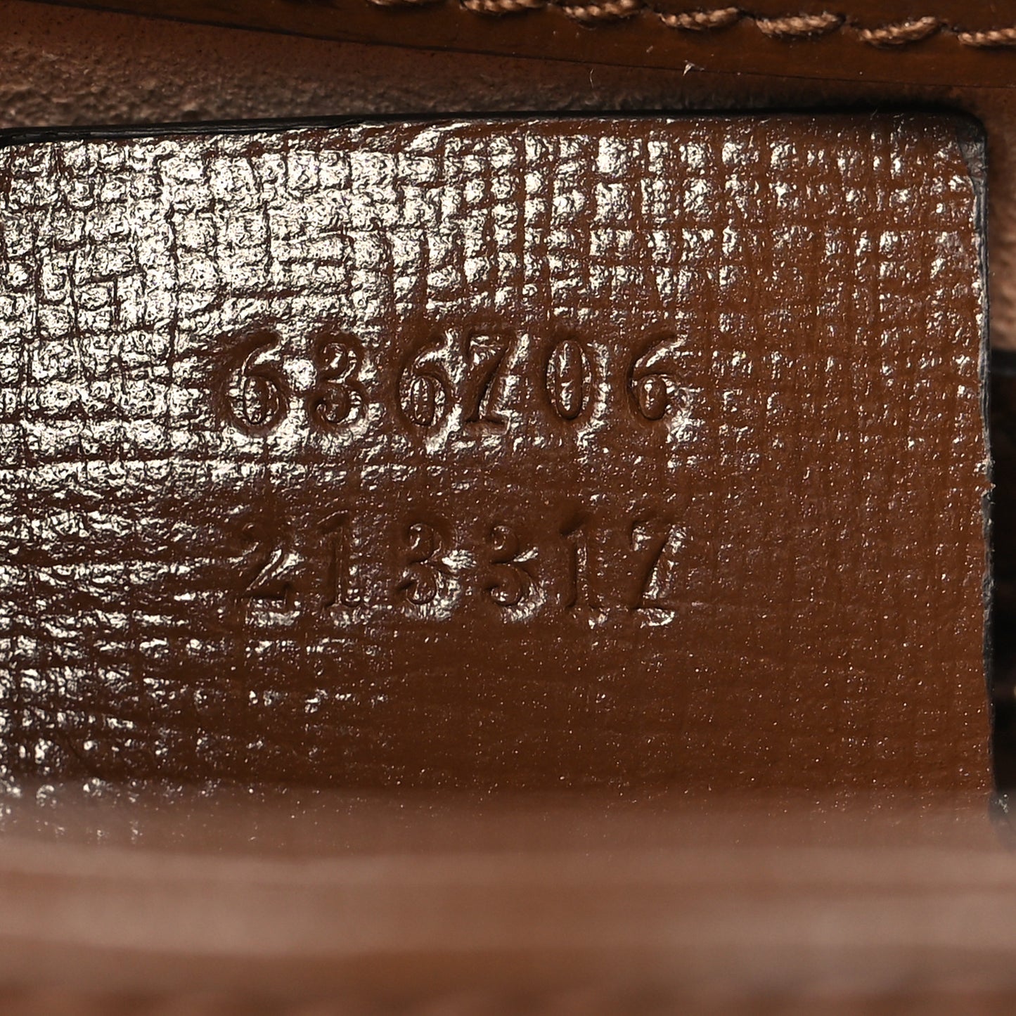 GG Supreme Monogram Azalea Calfskin Web Small Jackie 1961 Hobo Beige Ebony Brown Sugar