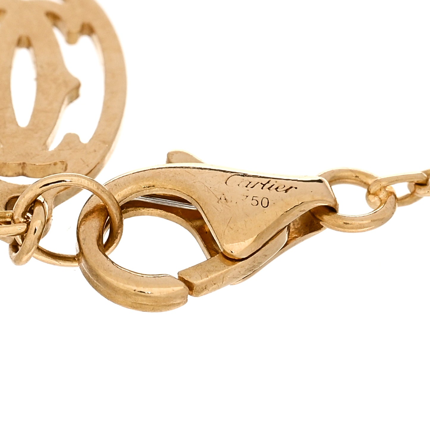 18K Yellow Gold Diamond SM D'Amour Bracelet