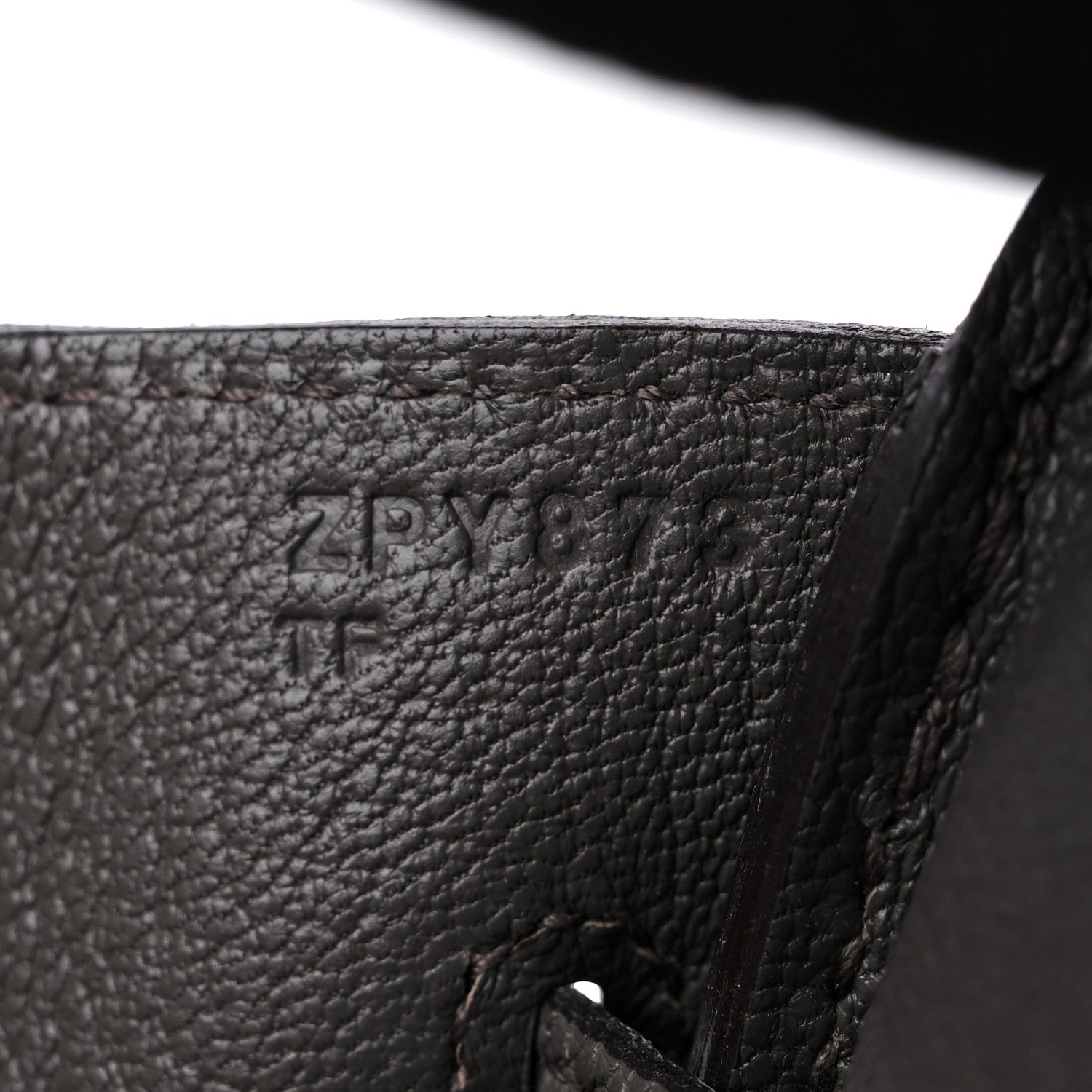 Hermes Togo Birkin 30 Etain 7 of 10