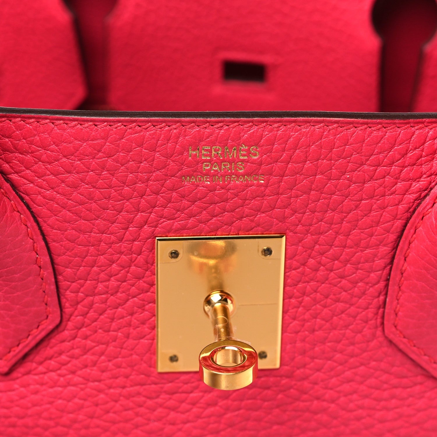 Hermes Taurillon Clemence Birkin 30 Rose Extreme 6 of 12