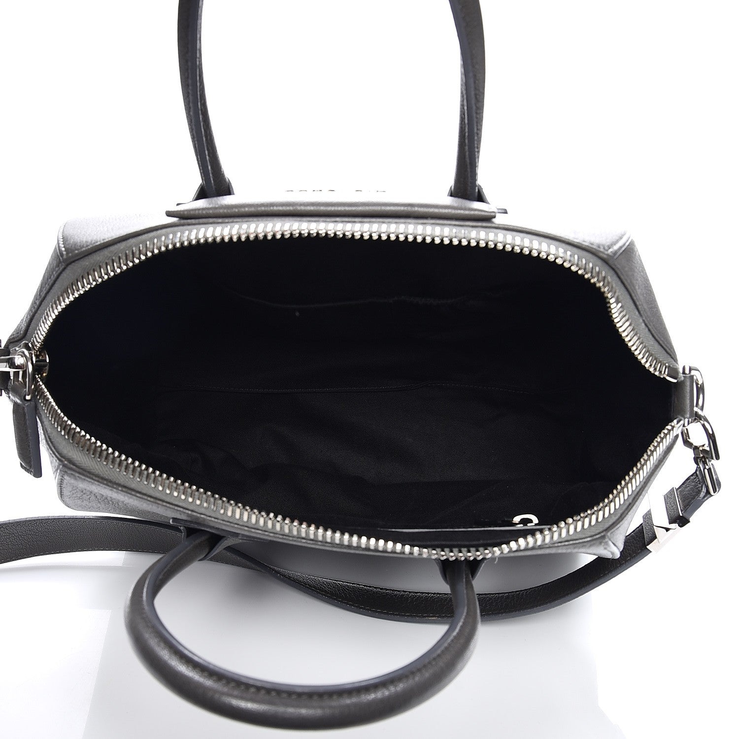 Givenchy Sugar Goatskin Medium Antigona Dark Grey 6 of 13
