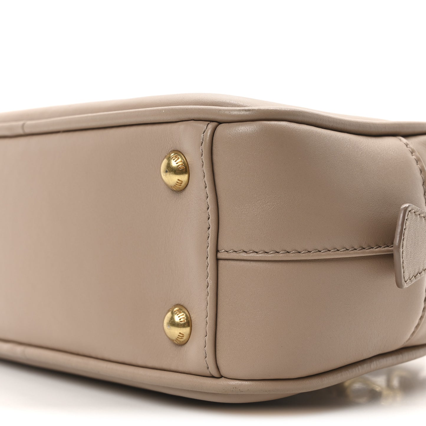 Calfskin Regular Arcadie Top Handle Bag Cameo