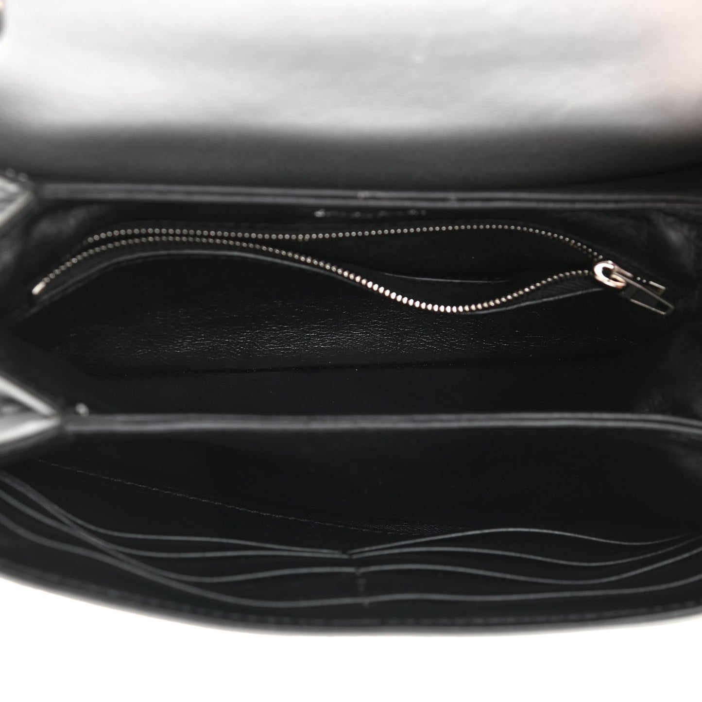Nappa Allover License BB Monogram Embossed Small Triplet Bag Silver