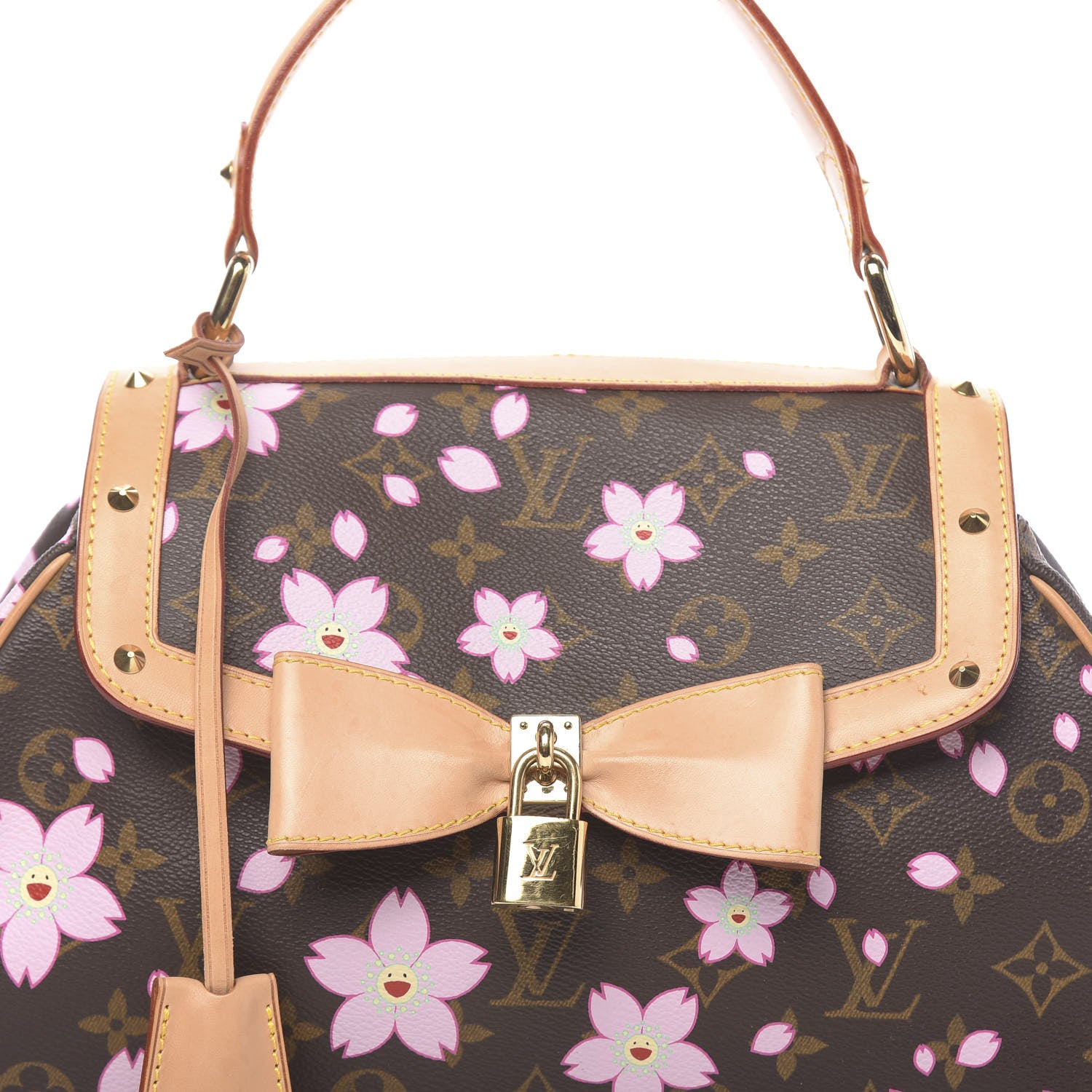 Louis Vuitton Monogram Cherry Blossom Sac Retro Bag Brown 11 of 11