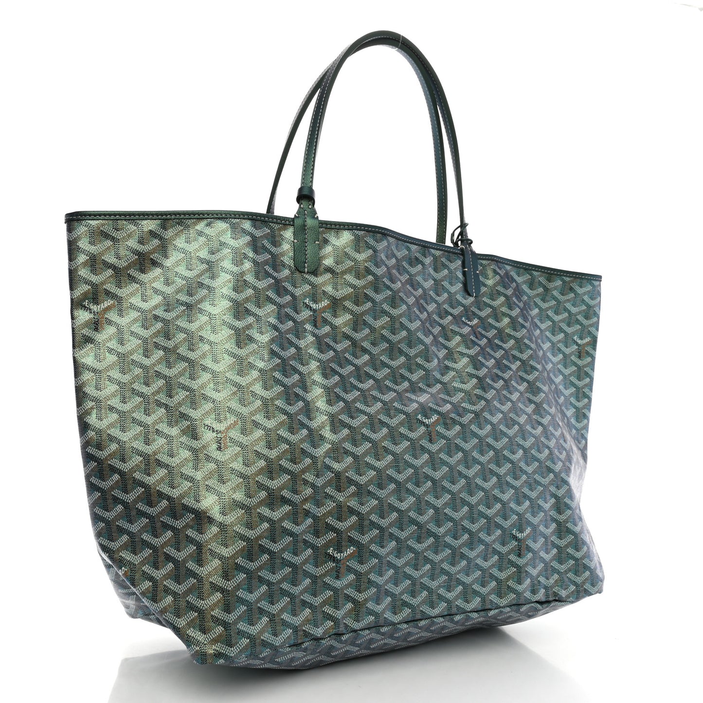 Iridescent Goyardine Saint Louis GM Pearly Green