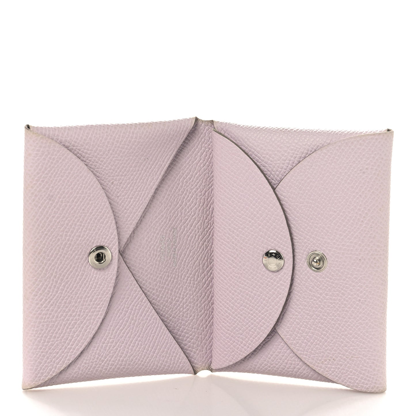 Epsom Calvi Duo Card Case Mauve Pale