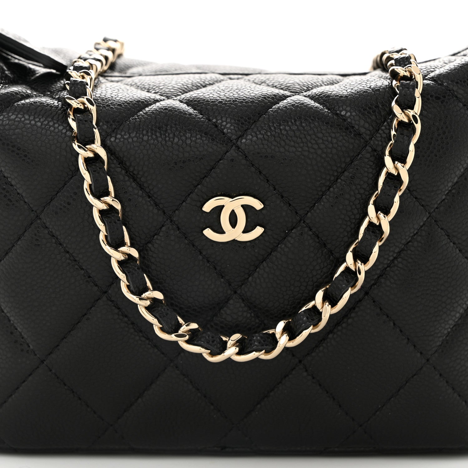 Chanel Caviar Quilted Hobo Black 8 of 11