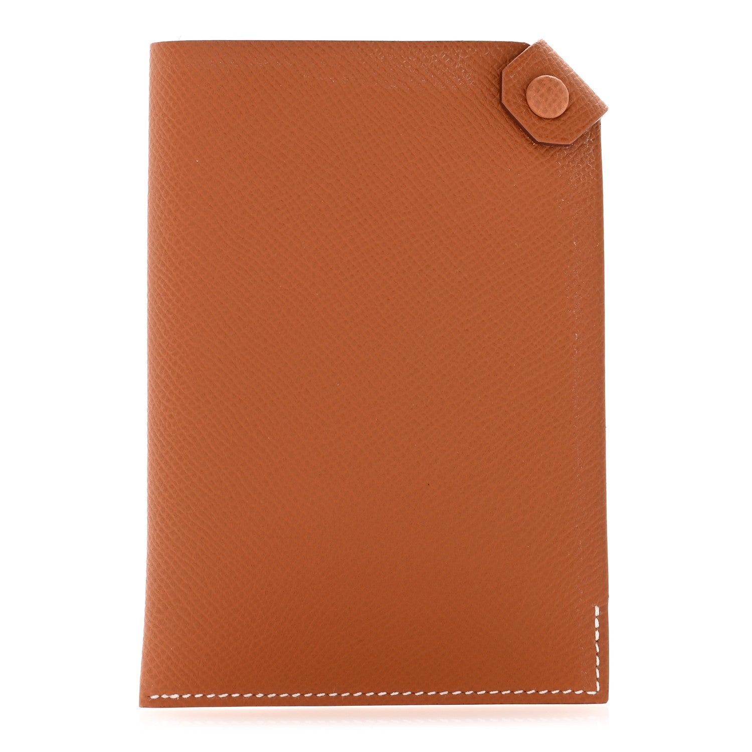 Hermes Epsom Tarmac PM Passport Holder Gold 1 of 7