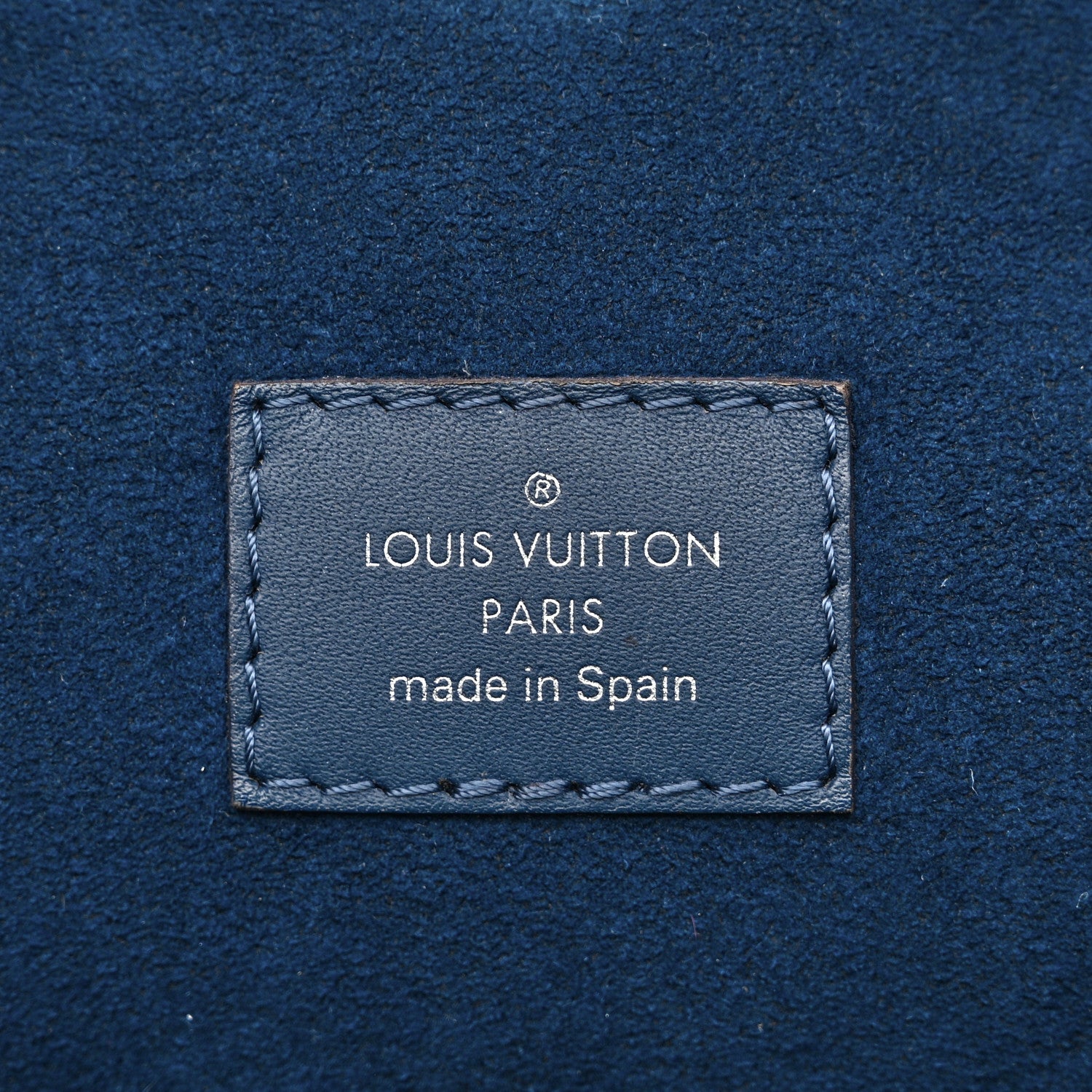 Louis Vuitton Epi Neverfull MM Indigo 8 of 18