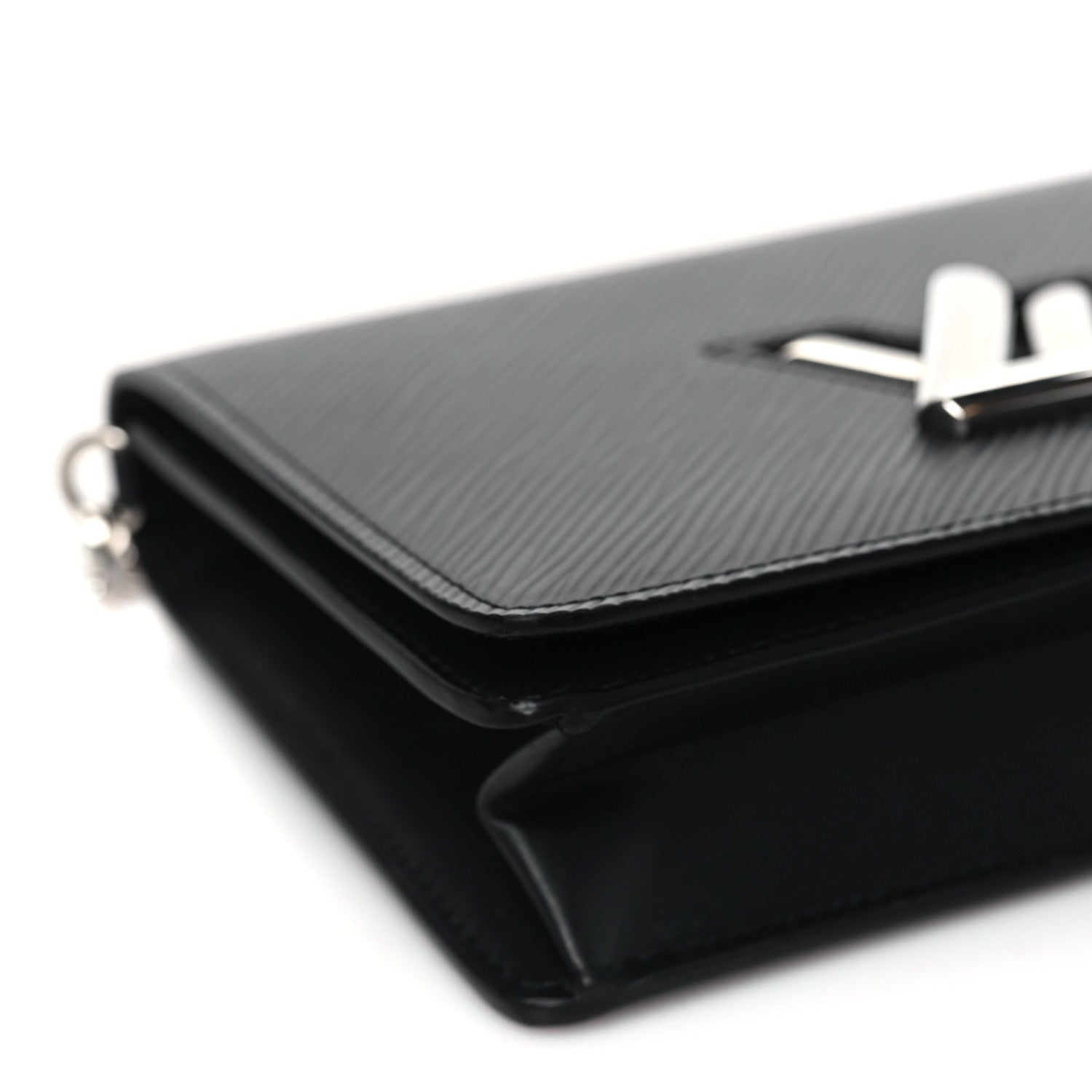 Louis Vuitton Epi Twist Belt Chain Wallet Black 7 of 8