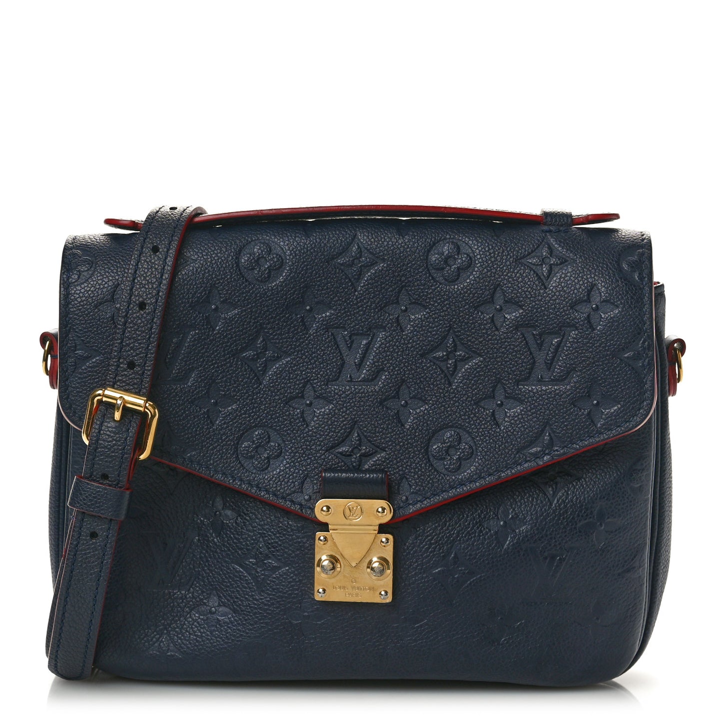 Empreinte Pochette Metis Marine Rouge