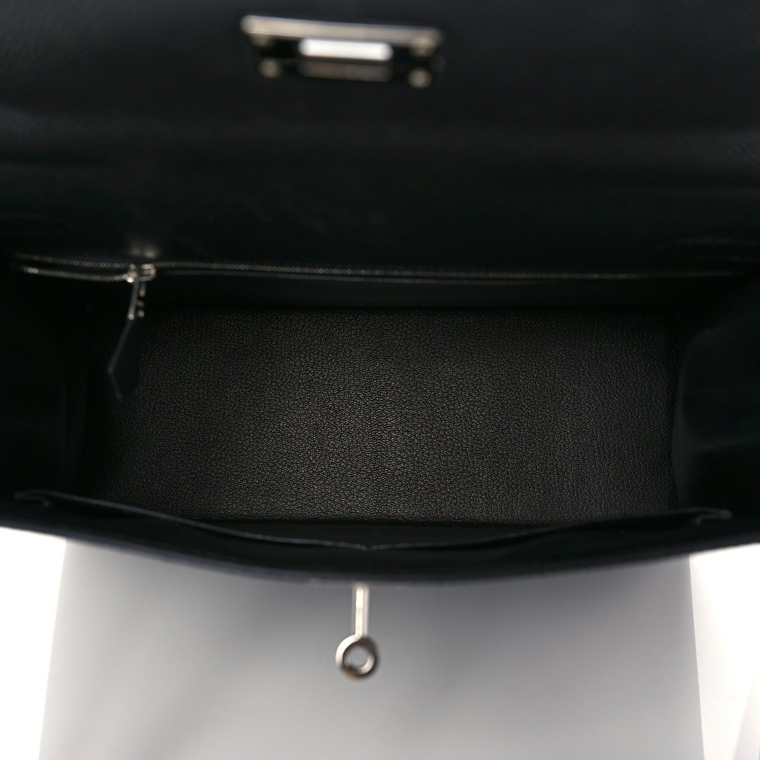 Hermes Epsom Kelly Sellier 32 Black 5 of 15