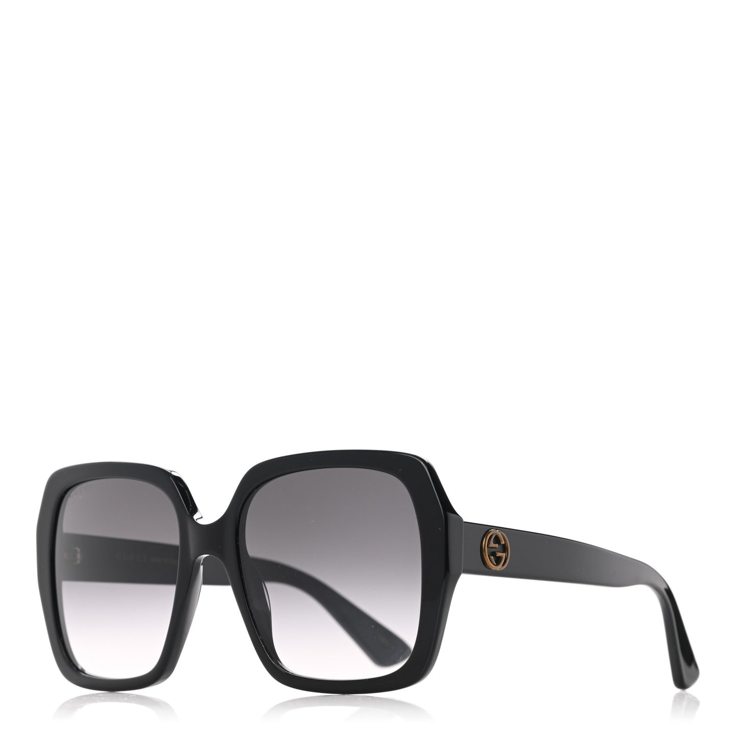 Acetate Square Frame GG0096S Sunglasses Black