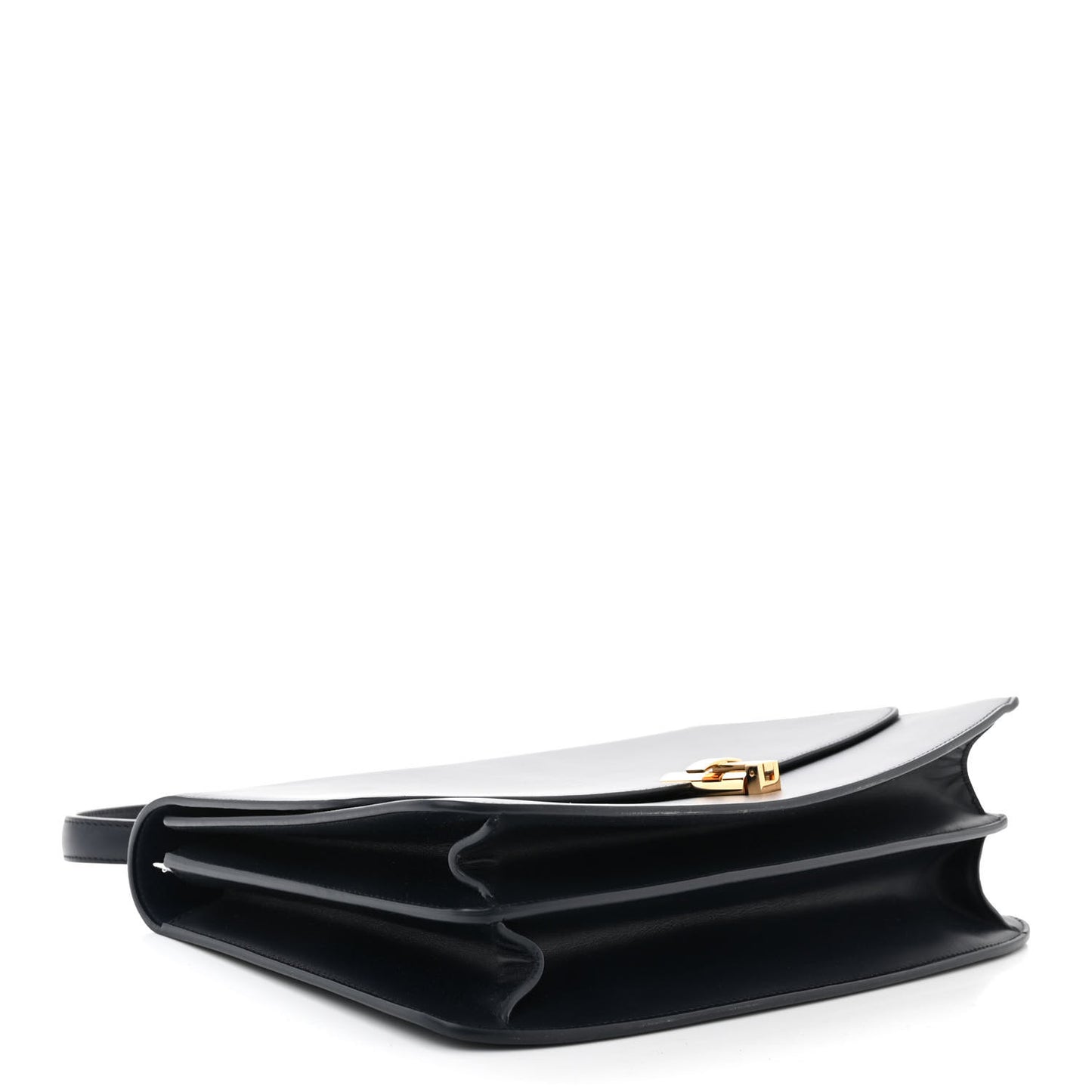 Calfskin Medium The Sofia 11.75 Top Handle Navy