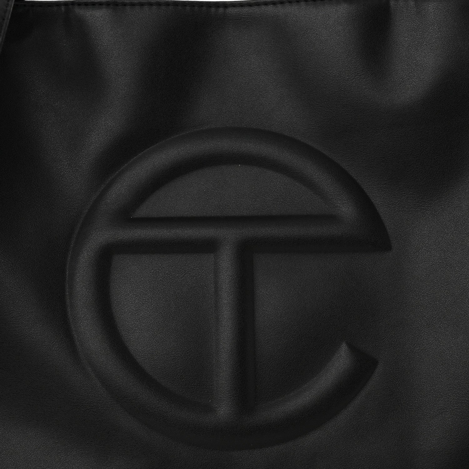 Telfar Vegan Leather Medium Shopping Bag Black 8 of 14