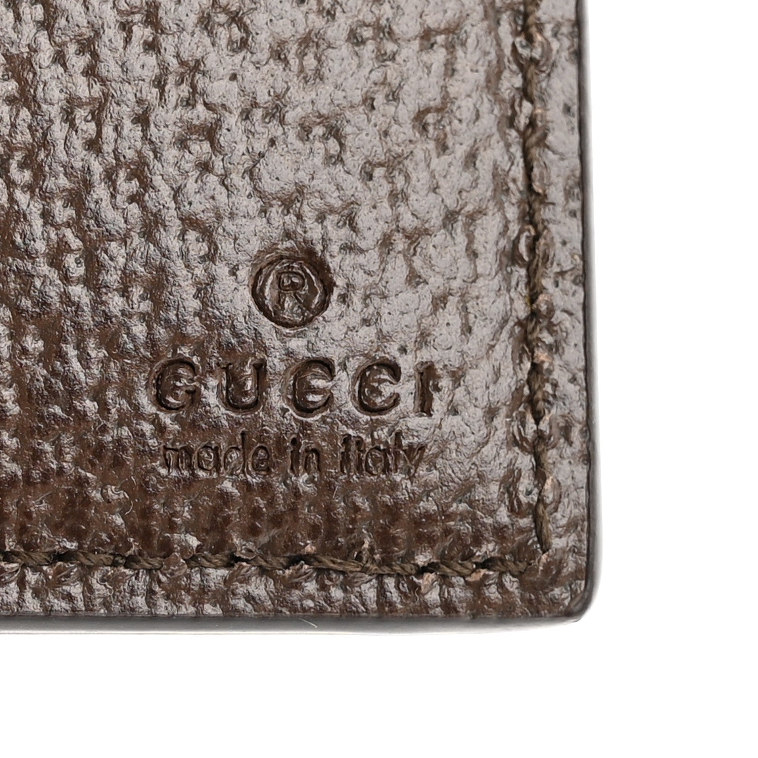 Gucci GG Supreme Monogram Web Ophidia Card Case Beige New Acero 6 of 8