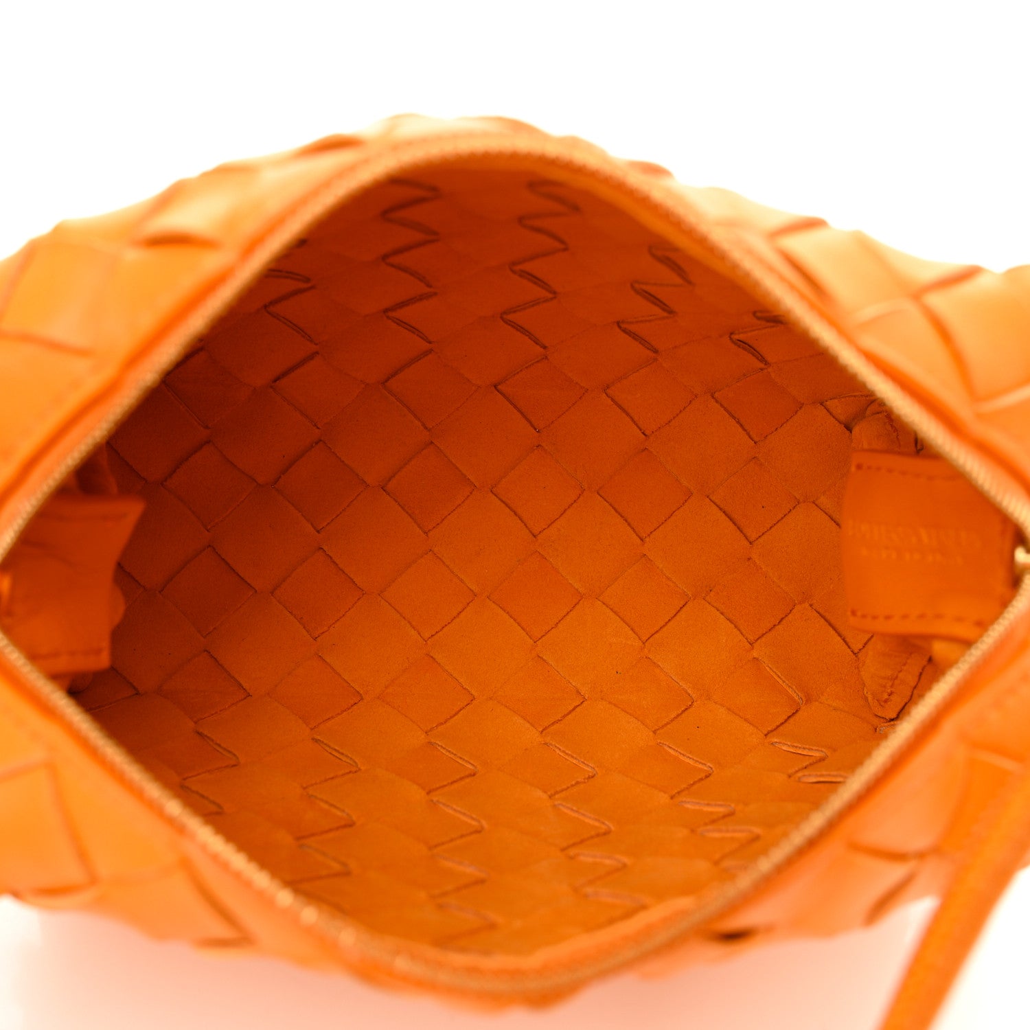 Bottega Veneta Nappa Intrecciato Mini Loop Camera Bag Tangerine 5 of 9