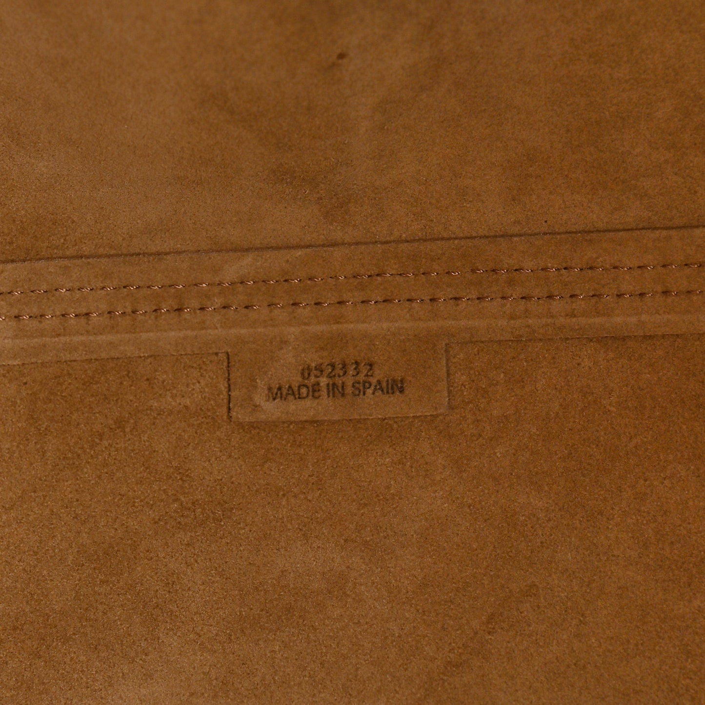 Shiny Calfskin Medium Puzzle Fold Tote Warm Desert