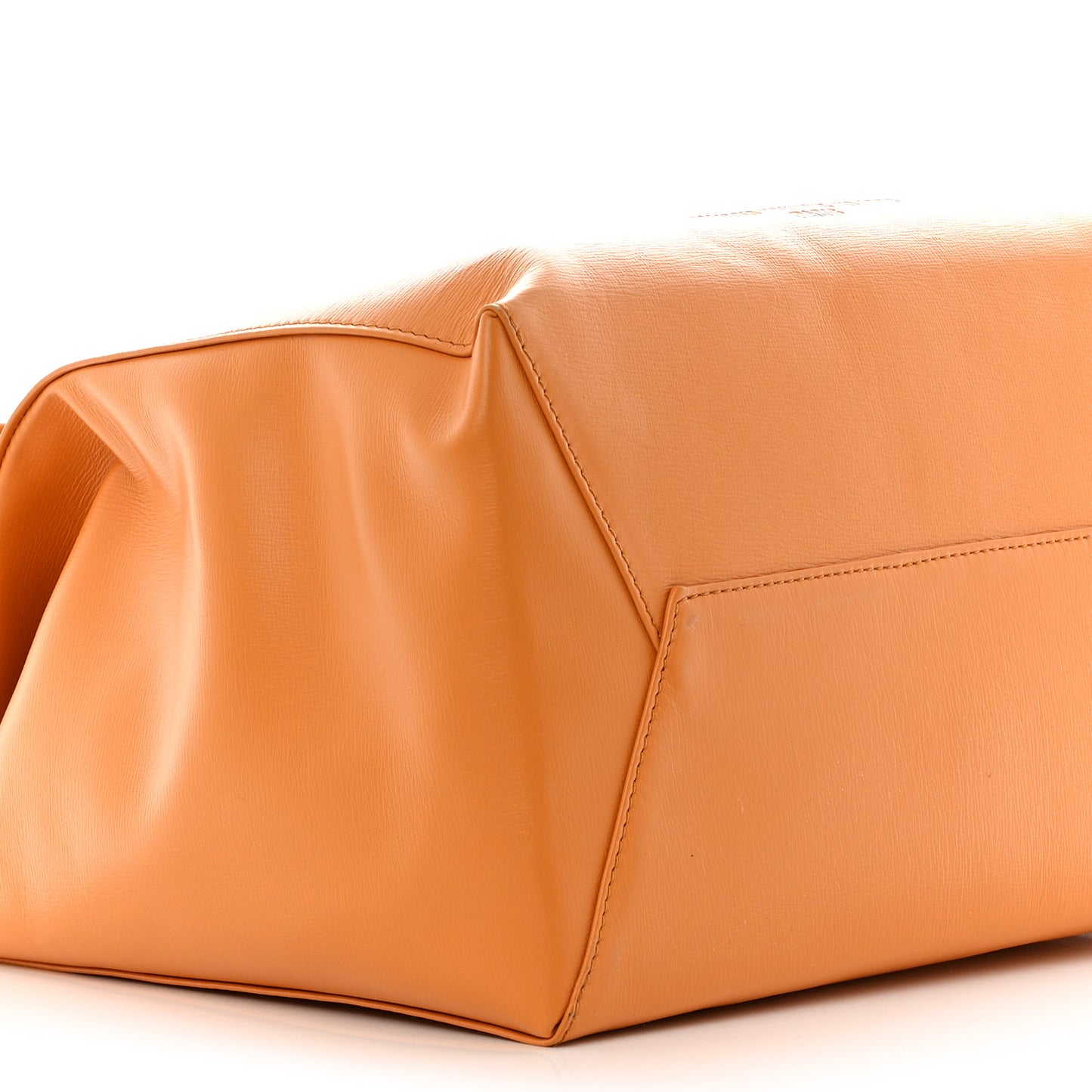 LOUIS VUITTON Calfskin Sandwich Bag Safran