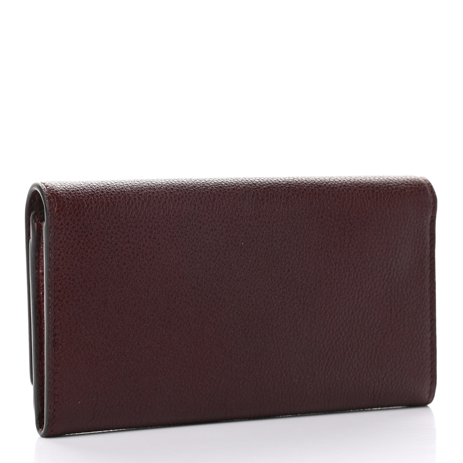 Gucci Grainy Calfskin Zumi Continental Wallet Vintage Bordeaux 3 of 8