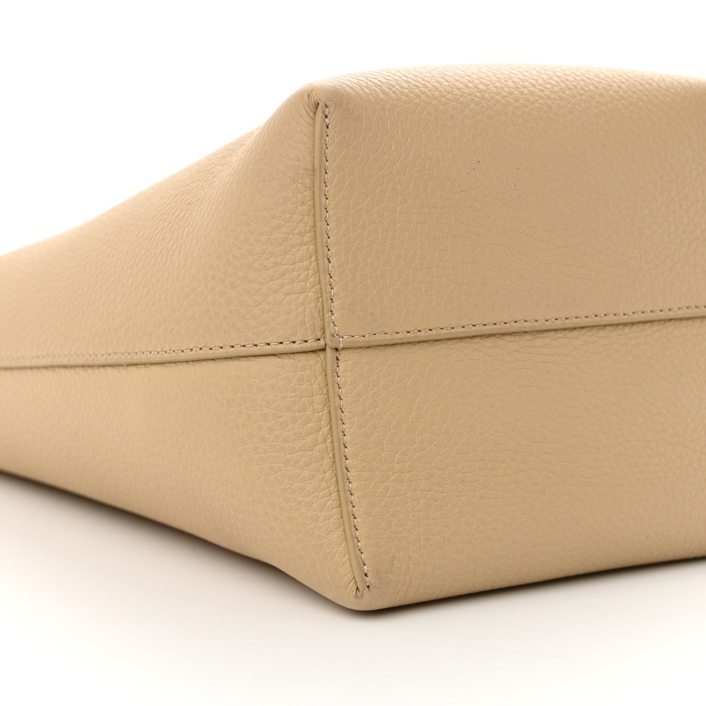 Grained Calfskin Small N/S Park Tote Boulder