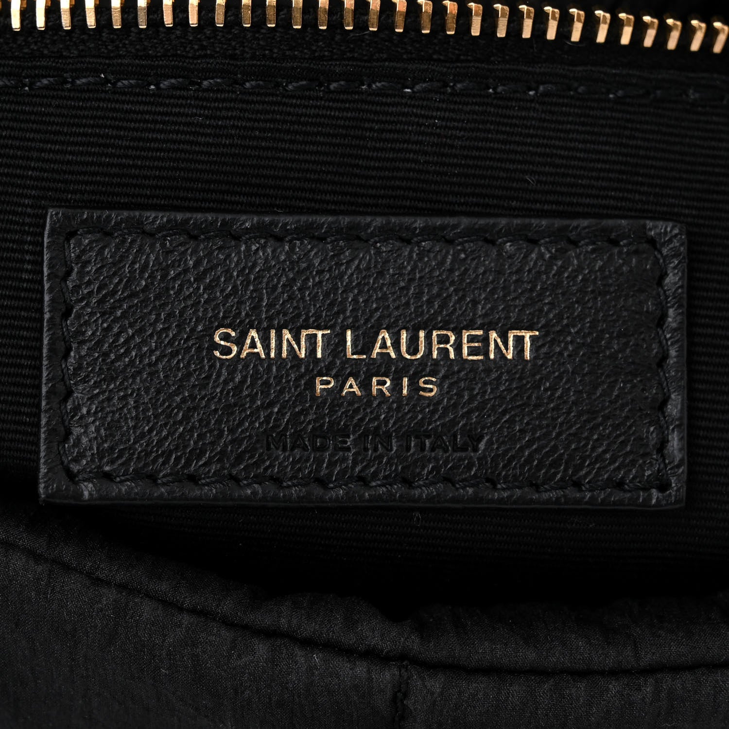 Saint Laurent Nylon Quilted Small Loulou Puffer Monogram Chain Satchel Black 6 of 10
