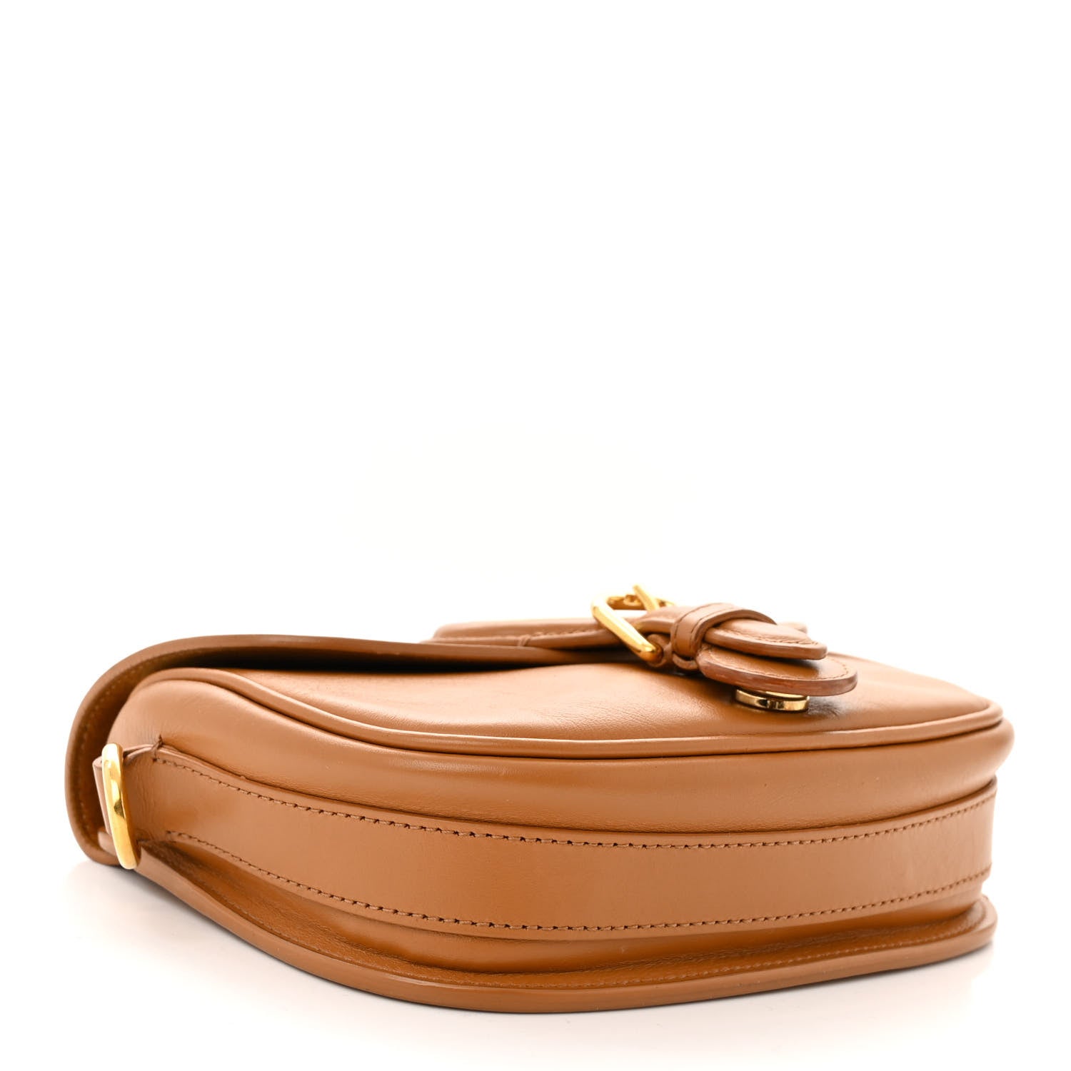 Christian Dior Box Calfskin Small Bobby Flap Camel 4 of 10