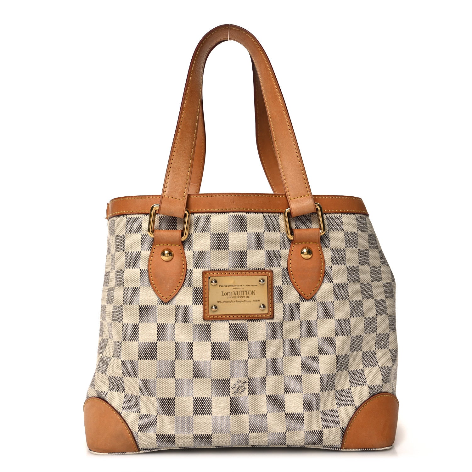 Louis Vuitton LOUIS VUITTON Damier Azur Hampstead PM 1 of 13