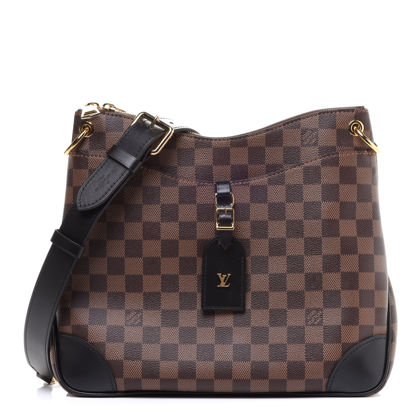 Damier Ebene Odeon MM Black