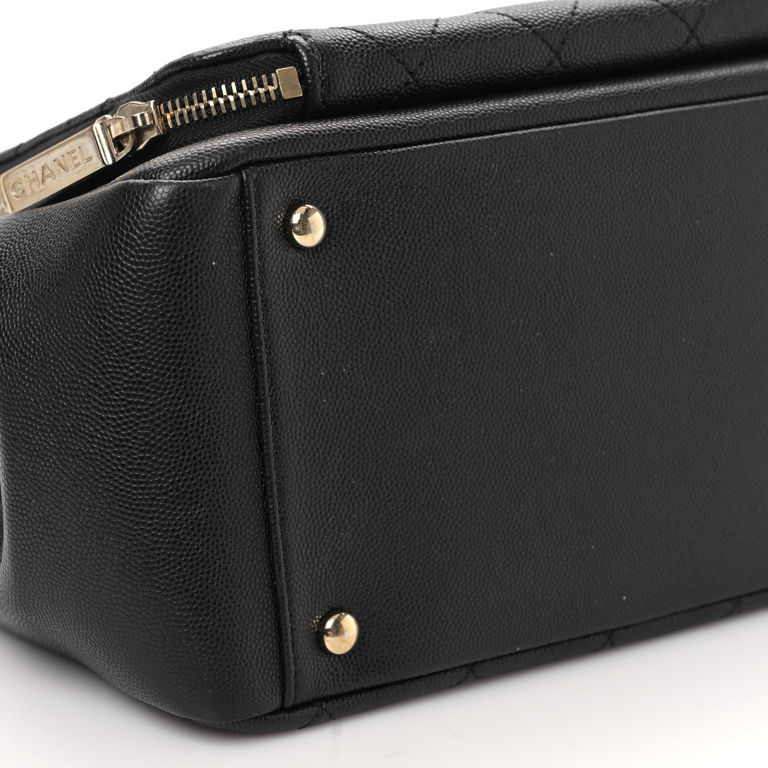 Chanel Caviar Quilted Small Business Affinity Shopping Bag Black 9 of 9