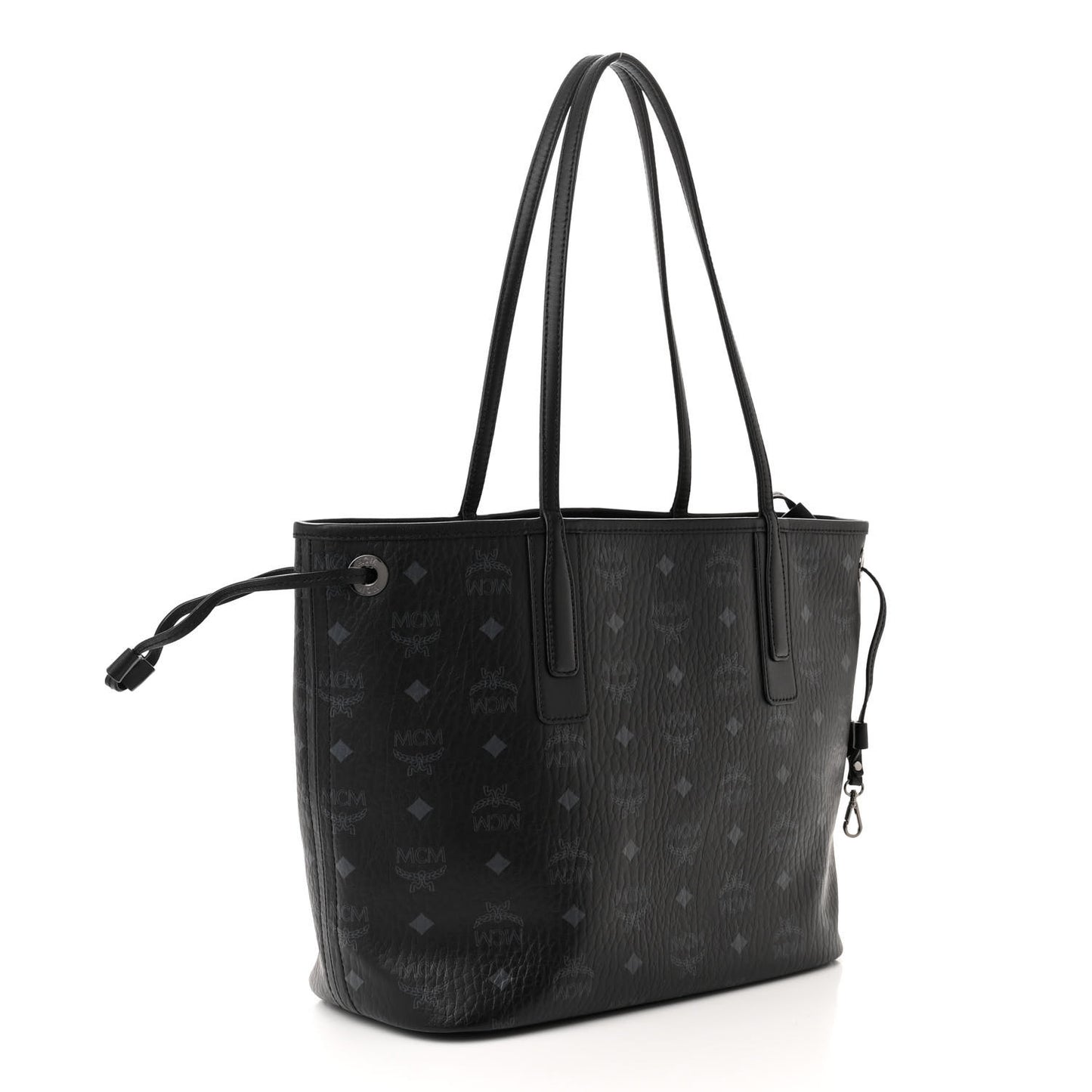 Visetos Small Liz Reversible Shopper Tote Black