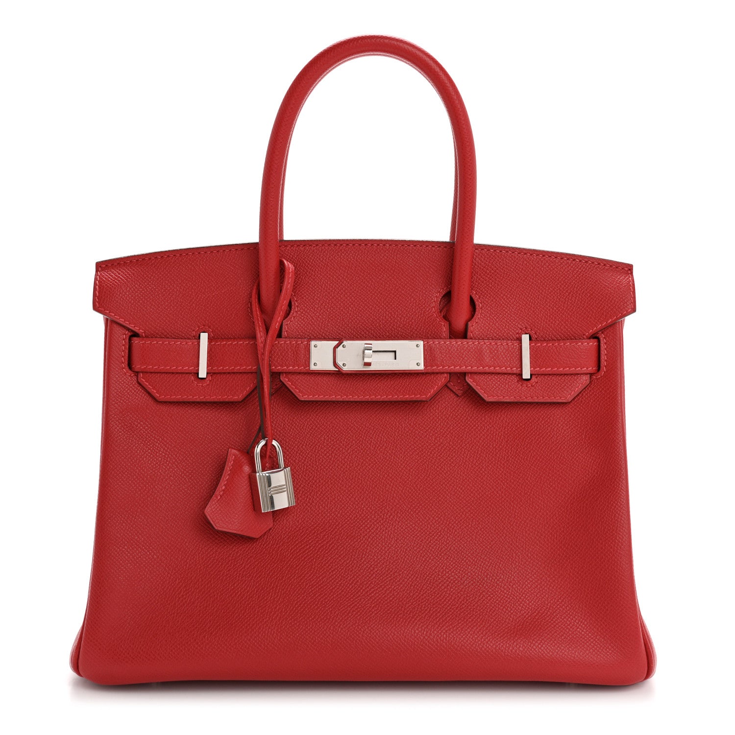 Hermes Epsom Birkin 30 Rouge Casaque 1 of 13