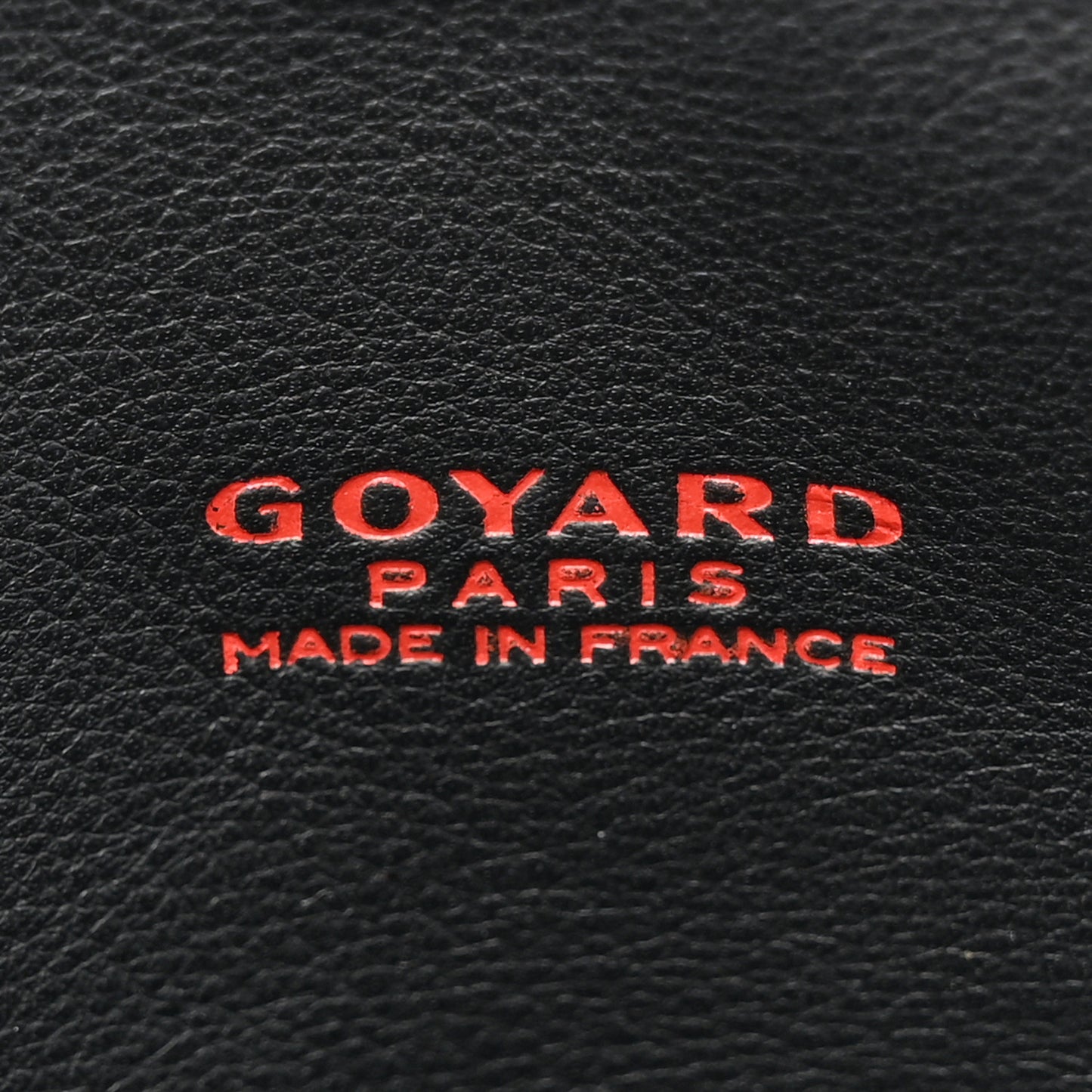 Goyardine Reversible Mini Anjou Black