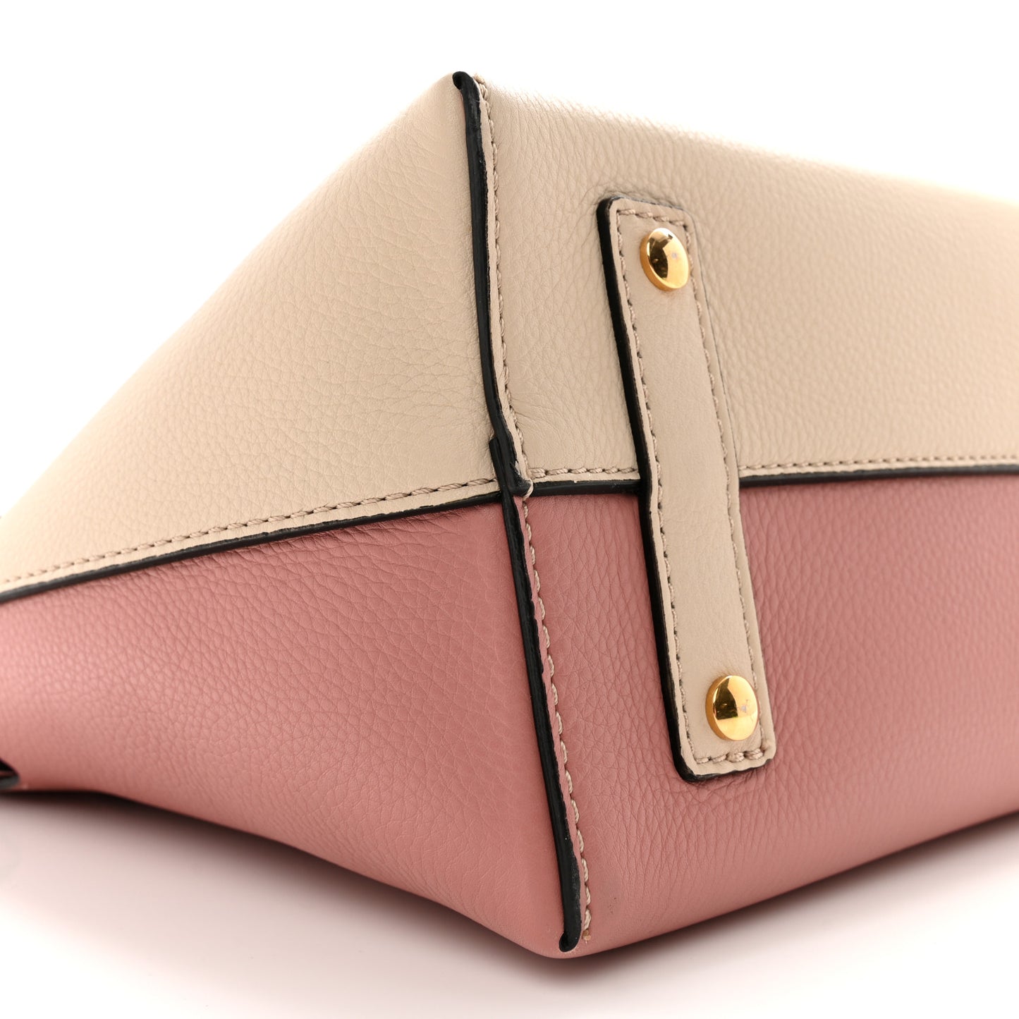 Marais Calfskin Small Belt Bag Limestone Dusty Rose