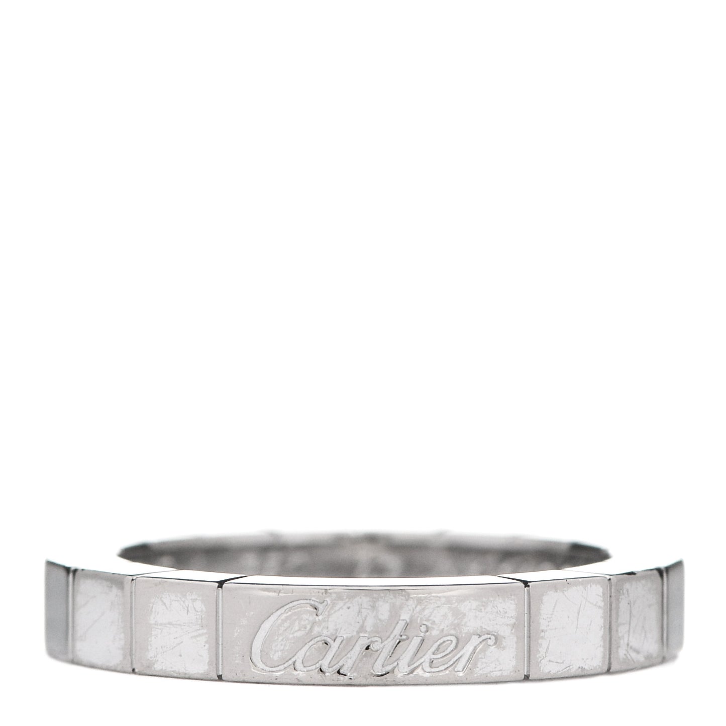 18K White Gold Lanieres Ring 47 4.25