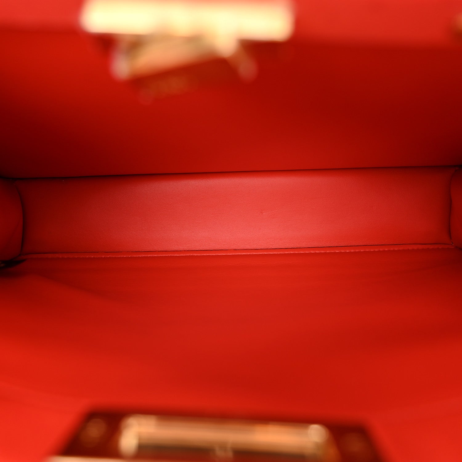 Fendi Vitello Seta Nappa Plexiglass Bi-Color Medium Peekaboo I SEE U Satchel Miele Scuro Tulipano 6 of 12
