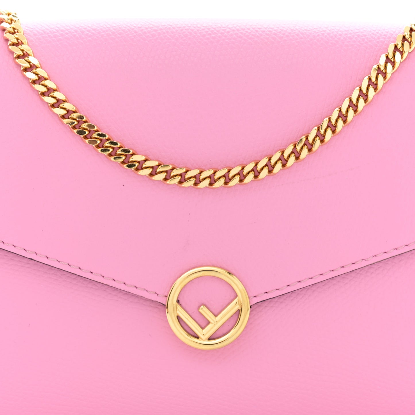 Vitello Cruise F is Fendi Envelope Wallet on Chain with Pouches Lollypop