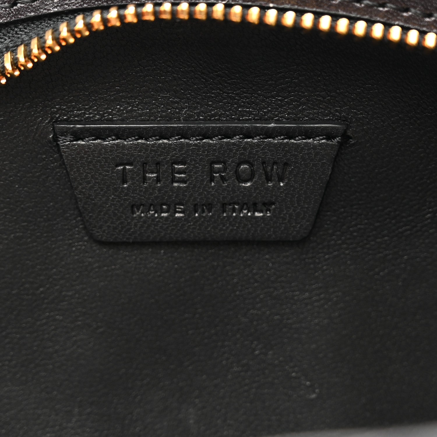 The Row Handwoven Calfskin Sunset Clutch Black 6 of 6